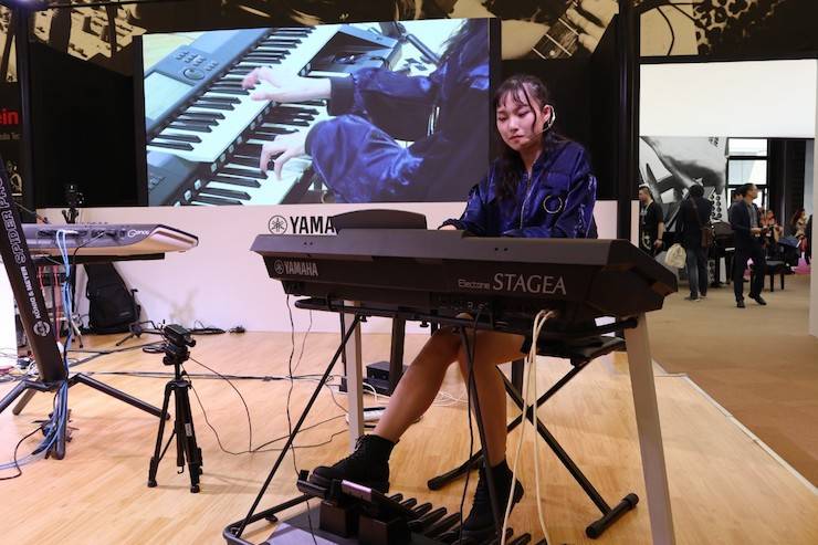 平博盛大亮相Music China 2018，呈现世界级乐器展体验