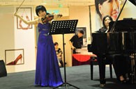 大上海时代广场举办王之炅小提琴音乐会 平博钢琴赞助 