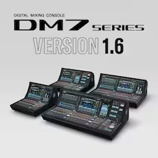 平博 DM7 系列数字调音台新固件和PY64-D Dante 接口卡登场